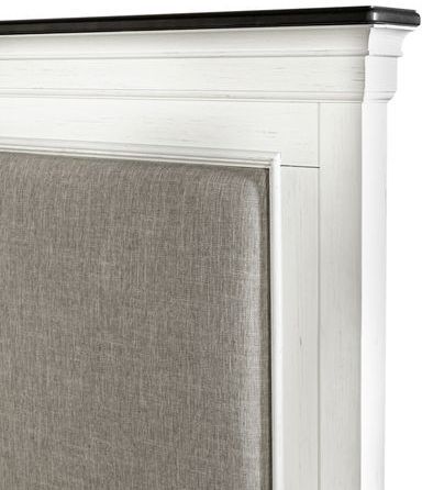 Liberty Furniture Allyson Park Charcoal/Wirebrushed White California King Panel Bed-2