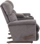 La-Z-Boy® Pinnacle Graphite Manual Wall Reclining Loveseat with Console-2