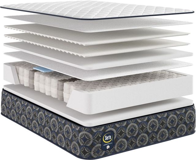 Serta® Cascade Canyon 13" Innerspring Firm Tight Top Queen Mattress-2