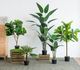 A & B Home Green Artificial Fiddle Fig Leaf Tree-2