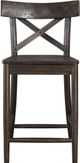 Elements International Coronado Chocolate Counter Stool-1
