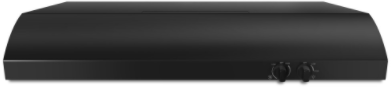 Amana® 36" Black Under Cabinet Range Hood-0