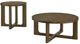 Coaster® Kessler 2-Piece Brown Coffee Table Set-0