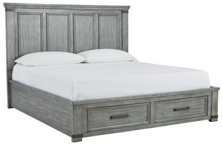 Signature Design by Ashley® Russelyn Gray King Panel Storage Bed