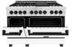 ZLINE Autograph Edition Legacy 48" Satin Stainless Steel Pro Style Dual Fuel Range with White Matte Door and Matte Black Accents-2