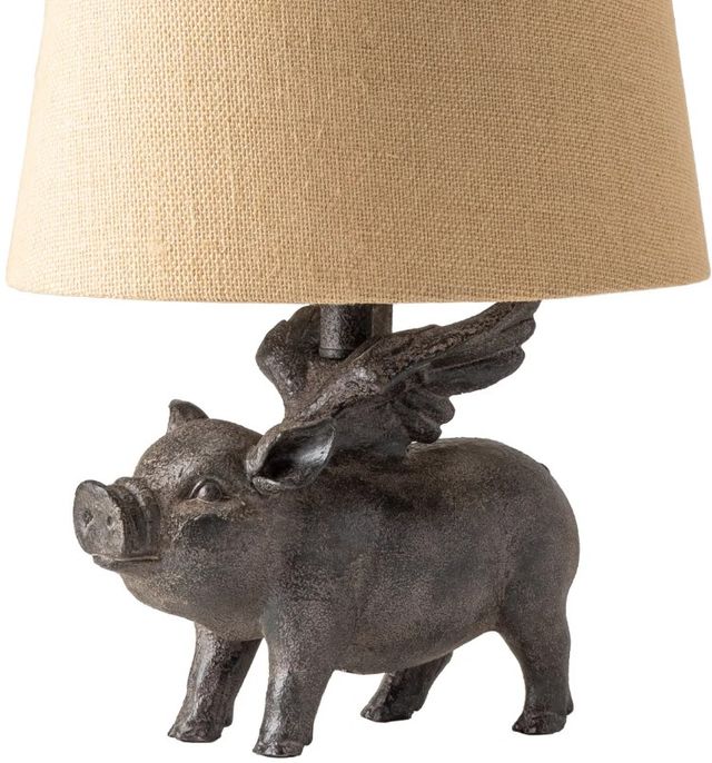 Crestview Collection Hogs Fly Gray Table Lamp-2