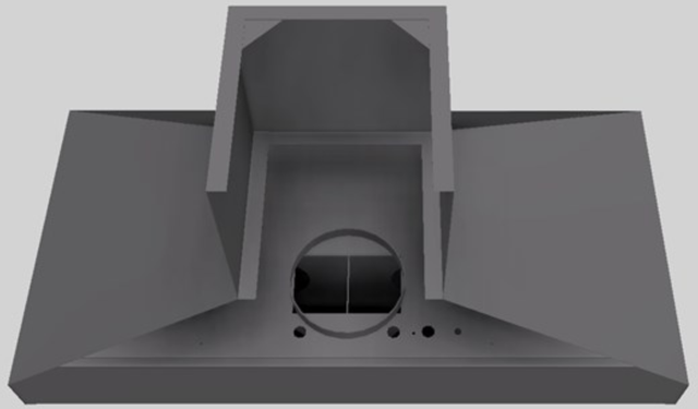Vent-A-Hood® 48" Gunsmoke Wall Mounted Range Hood-4