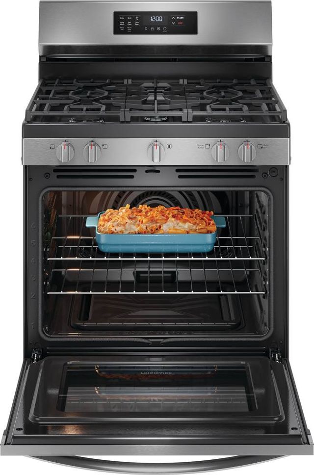 Frigidaire® 30" Stainless Steel Freestanding Gas Range-3