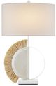 Currey & Company Seychelles Natural/Off-White Table Lamp-1
