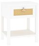 Sauder® Issabella Isle™ White Nightstand with Open Storage-0