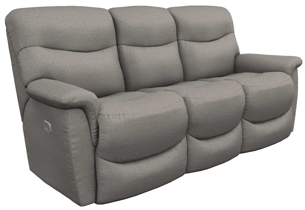 La-Z-Boy® James Stone Power Reclining Sofa with Headrest