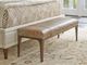 Lexington Home Customizable Rendezvous Savile Leather Bench-1