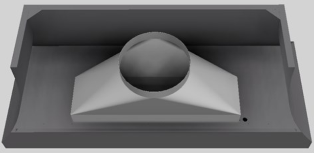 Vent-A-Hood® Designer Series 60" Gunsmoke Wall Mounted Range Hood-2