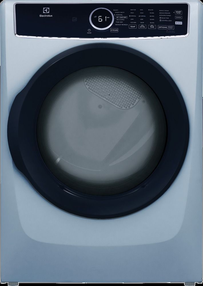 Electrolux 8.0 Cu. Ft. Glacier Blue Front Load Electric Dryer