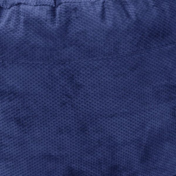 CordaRoy's® Nest Navy Chenille Queen Adult Bean Bag Chair-1