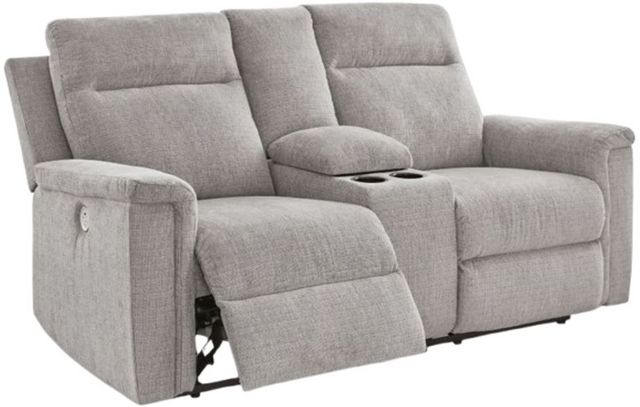 Signature Design by Ashley® Barnsana Ash Power Reclining Loveseat-4
