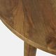 Jofran Inc. Bodhi Brown Round Solid Wood Dining Table-4