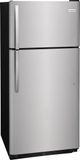 Frigidaire® 18 Cu. Ft. Stainless Steel Top Freezer Refrigerator-3