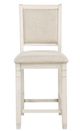 Homelegance® Asher Antique White/Beige Counter Height Chair-2