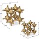 Uttermost® Gilded Connection 2-Piece Antique Brass Sculpture Set-4