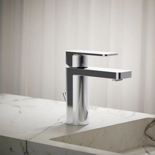 KOHLER® Parallel® Polished Chrome 1.0 GM Single-Handle Bathroom Sink Faucet-3