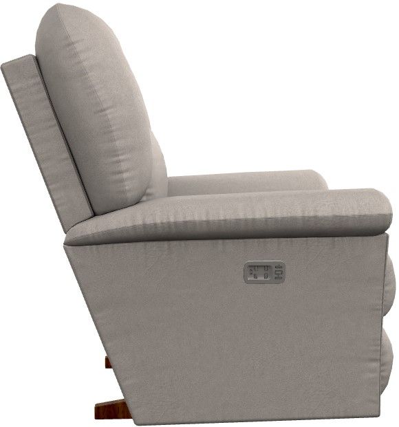 La-Z-Boy® Jasper Porcelain Power Rocking Recliner with Headrest and Lumbar-2