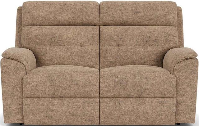 Flexsteel® Mason Pewter Reclining Loveseat-1