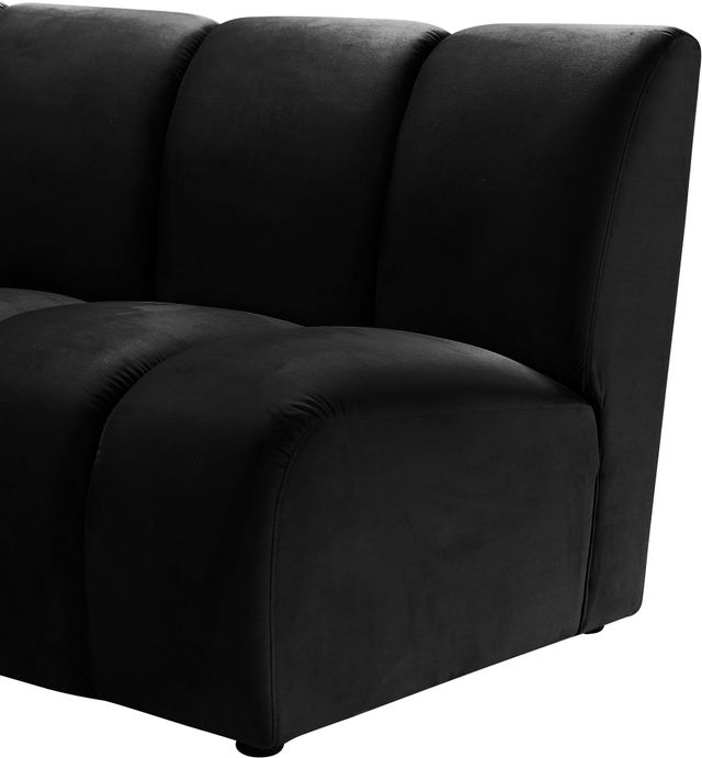 Meridian Furniture Infinity Black Velvet Modular Chair-3