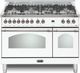 LOFRA® Dolcevita 48" White Pro Style Dual Fuel Range-0