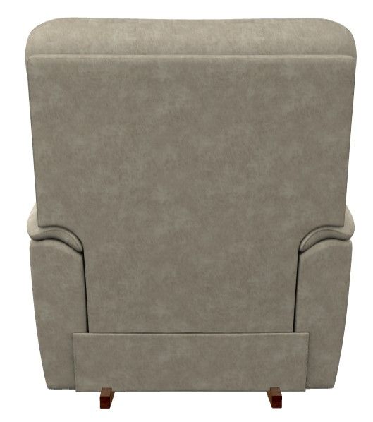 La-Z-Boy® Trouper Stucco Power Rocking Recliner with Headrest and Lumbar-3