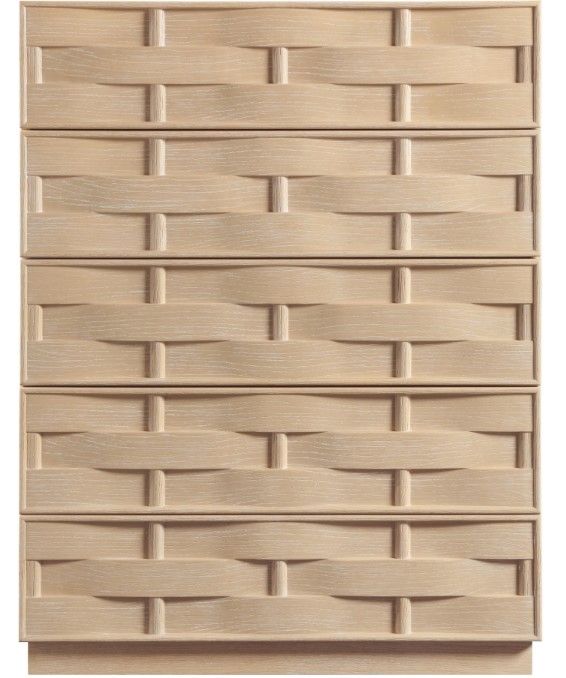 Meridian Furniture Weave Natural Chest-1