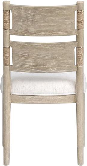 Magnussen Home® Sunset Cove Sanibel Brown Dining Side Chair with Upholstered Seat-3