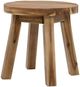 A & B Home Natural Side Table-0