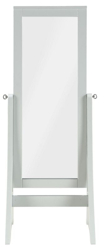 TEI Gray 23" Rectangle Floor Standing Mirror-1