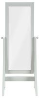 TEI Gray 23" Rectangle Floor Standing Mirror-1