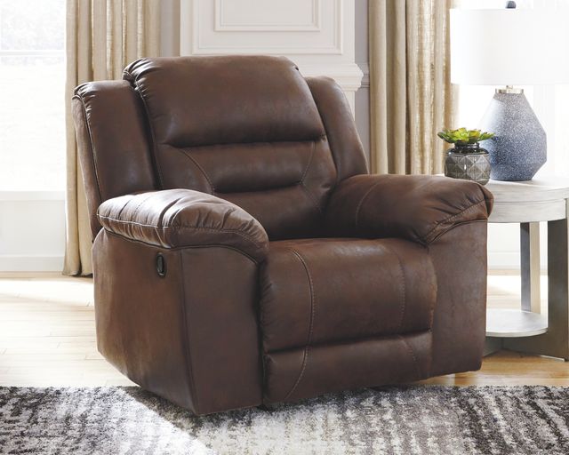 Signature Design by Ashley® Stoneland Chocolate Recliner-2