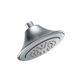 Moen® Rothbury Chrome One-Function 6.5" Diameter Spray Head Standard-0