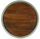 Jofran Inc. Global Archive Decker Turquoise Large Drum Table-2