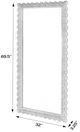 Butler Specialty Company Flora Chocolate Floor Mirror-2