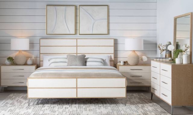 Legacy Classic Biscayne Malabar/White California King Panel Bed-1