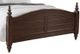 American Woodcrafters Rodanthe Cherry Brunette King Panel Bed-2