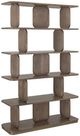 International Furniture Direct Mezquite Natural Bookcase-0