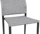 CabanaCoast® Customizable Stellan Aluminum/Natural Fiber Outdoor Dining Side Chair-4