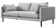 Moe's Home Collection Raval Light Grey Sofa-1