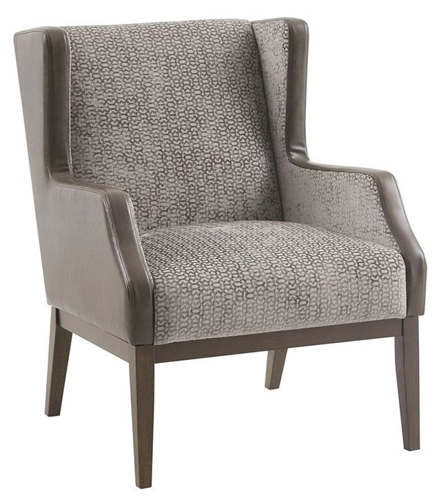 Olliix by Madison Park Cream and Taupe Douglas Chair-1