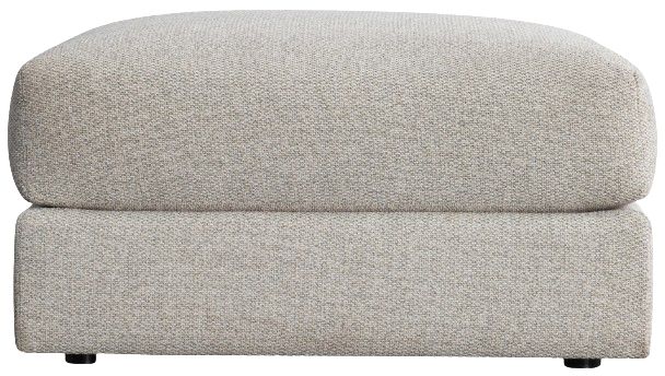 Bernhardt Vista Bernhardt Living Gray Ottoman-2