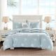 Olliix by Harbor House 4 Piece Dusty Blue Full/Queen Seaside Coverlet Set-2