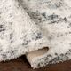 Surya Eskimo Shag Cream/Gray 5'x7' Area Rug-2