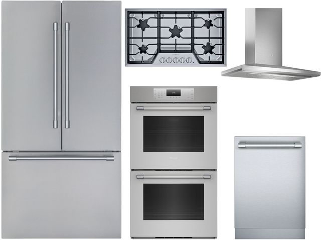 Thermador® 5 Piece Stainless Steel Kitchen Package -0