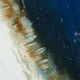 Olliix by INK+IVY Blue Set of 3 Rolling Waves Gel Coated Canvas Pieces-5